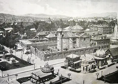 Pabellón de la Compañía Trasatlántica Antoni Gaudi